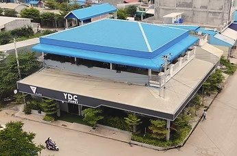 The Youth Development Center in Poipet from above